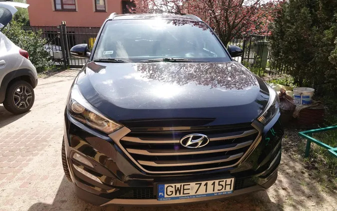 pomorskie Hyundai Tucson cena 75000 przebieg: 124500, rok produkcji 2016 z Biała Rawska